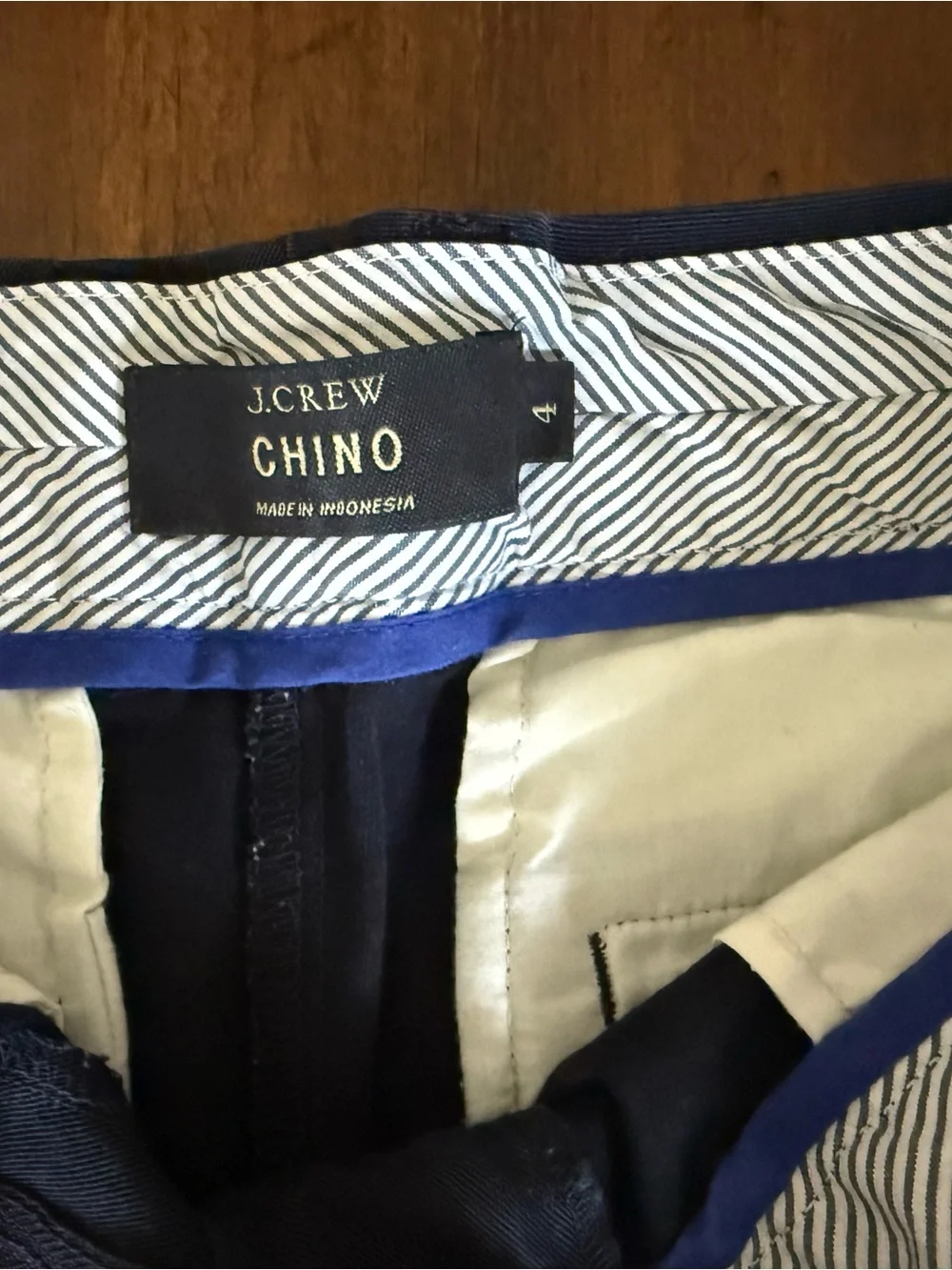 J. Crew Navy Cotton Casual Shorts